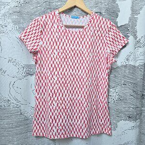 J McLaughlin Nylon Cap Sleeve Tee